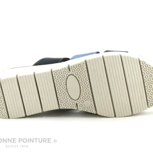 Jordana 35 Fantasia – Bleu Marine – Blanc – Bleu Clair – Mule Compensee Meilleur Prix Garanti 21