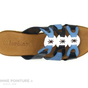 Jordana 35 Fantasia – Bleu Marine – Blanc – Bleu Clair – Mule Compensee Meilleur Prix Garanti 19