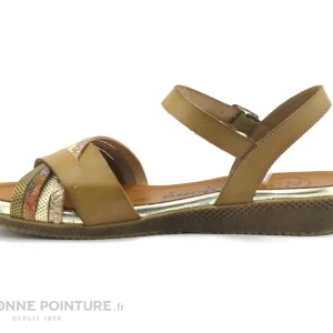 Jordana 3421 Cuero – Sandale Femme Marron – Or grossiste en ligne 12