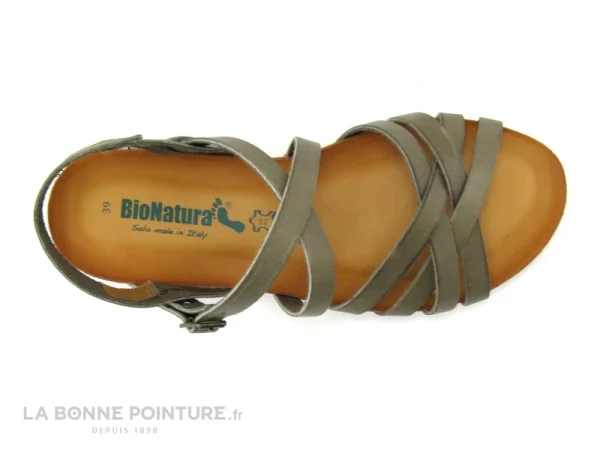 Bionatura 85A2136 Kaki – Sandale Femme pas cher 6