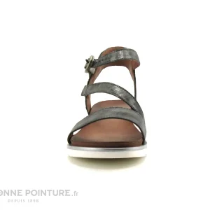 à prix imbattables Martina Buraro 740019 Mouse – Gris Metal – Nu-pieds Femme 11