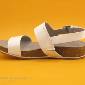 soldes pas cher Timberland A1PG5 Malibu Waves 2 Bands White – Nu-pieds F 13