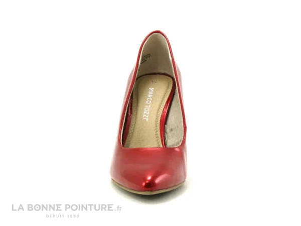 Marco Tozzi 2-22415-34 Chili Metal Patent – Escarpin Rouge Verni guranteed de qualité 1