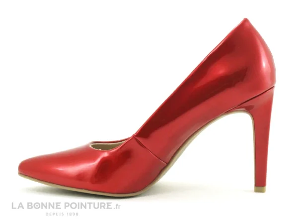 Marco Tozzi 2-22415-34 Chili Metal Patent – Escarpin Rouge Verni guranteed de qualité 4