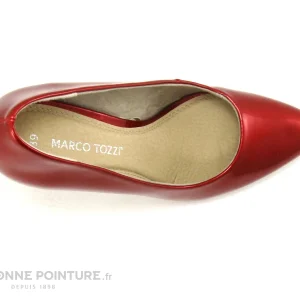 Marco Tozzi 2-22415-34 Chili Metal Patent – Escarpin Rouge Verni guranteed de qualité 19