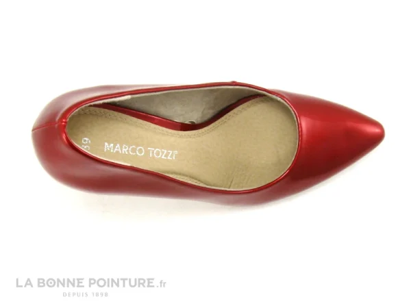 Marco Tozzi 2-22415-34 Chili Metal Patent – Escarpin Rouge Verni guranteed de qualité 7