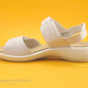 Acheter Maintenant Romika IBIZA 109 Off White – Sandale Confort Femme Cuir Blanc 13