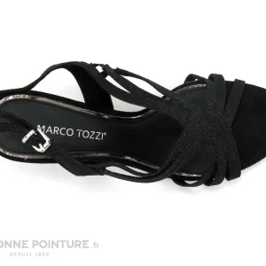 Marco Tozzi 2-28329-34 Black Metallic – Sandale Paillette Talon Haut magasin en ligne france 19