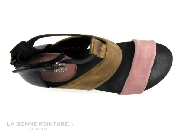 garantis authentique Martina Buraro 866004 – Rose Antico – Bronze – Noir – Sandale 7