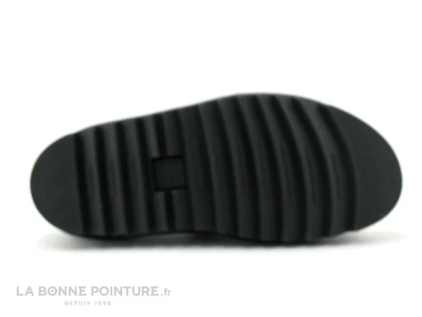 Dr. Martens Dr Martens BLAIRE Black Patent Lamper – Sandale Plateforme Vernie garantis authentique 8