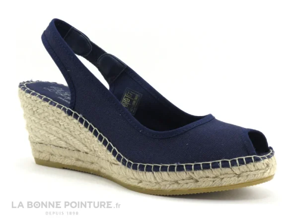 REMISE allant La Maison De L’Espadrille Maison Espadrille 660 Marine – Espadrille Compensee 1