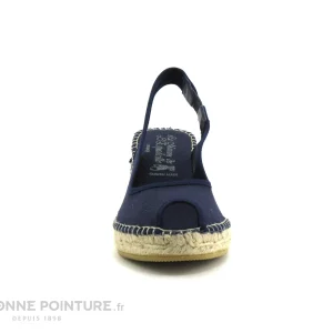 REMISE allant La Maison De L’Espadrille Maison Espadrille 660 Marine – Espadrille Compensee 11