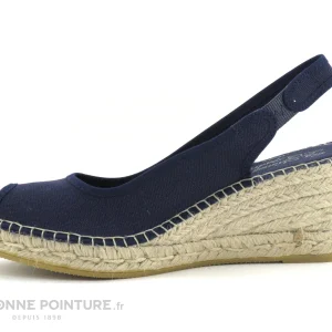 REMISE allant La Maison De L’Espadrille Maison Espadrille 660 Marine – Espadrille Compensee 13