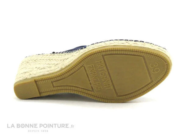 REMISE allant La Maison De L’Espadrille Maison Espadrille 660 Marine – Espadrille Compensee 8