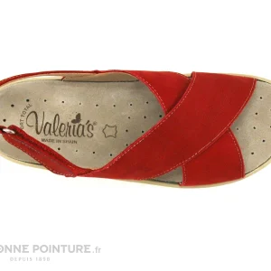 Valeria’s Valerias 6301 Rouge – Nu-pieds Confort Femme – Semelle Amovible Acheter Maintenant 19