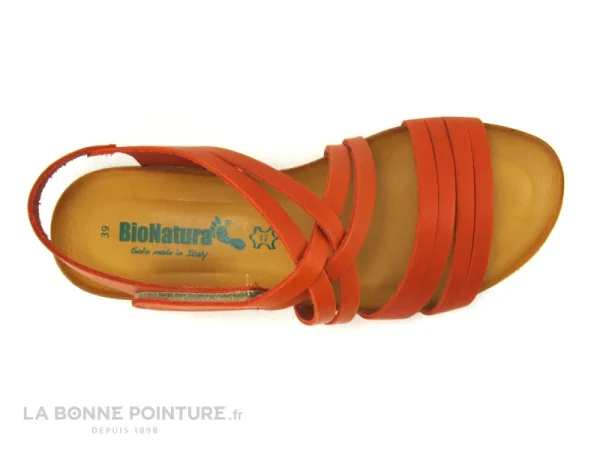 offre spéciale Bionatura 68 Capraia Mandarine – Sandale Orange Femme 7