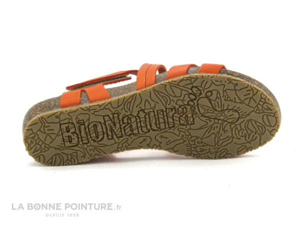 offre spéciale Bionatura 68 Capraia Mandarine – Sandale Orange Femme 8