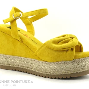 Xti 49940 Yellow – Sandale Espadrille Jaune Talon Compense Service Clients Dédié 16