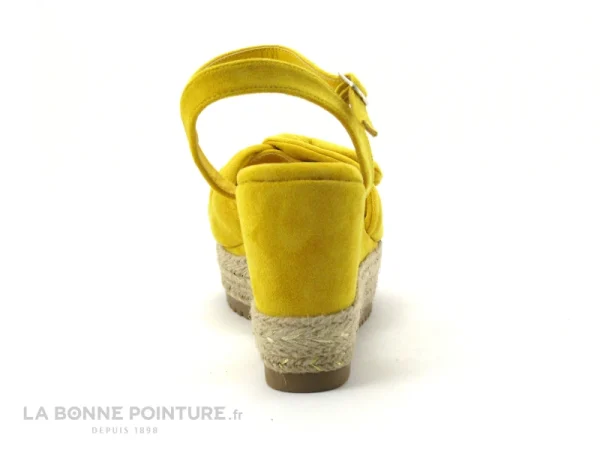 Xti 49940 Yellow – Sandale Espadrille Jaune Talon Compense Service Clients Dédié 5