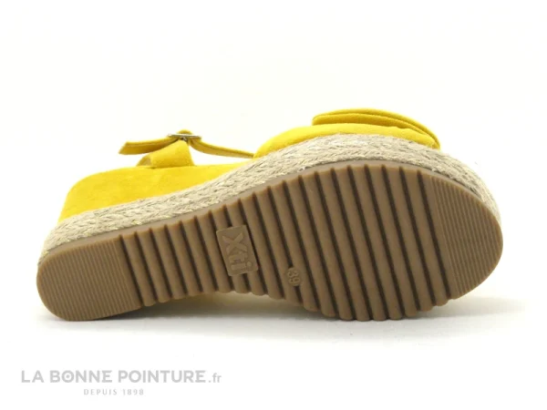 Xti 49940 Yellow – Sandale Espadrille Jaune Talon Compense Service Clients Dédié 7