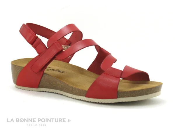 Carla Tortosa 27102 – Sandale Cuir Rouge – Femme Les achats en ligne 4