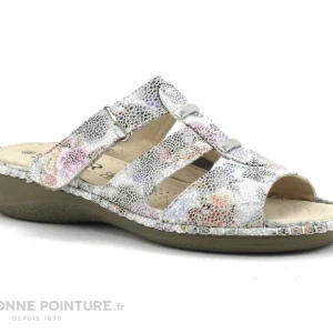 Sweet R MALDONI Multicolore – Mule Femme Bride Velcro à prix réduits 11