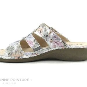 Sweet R MALDONI Multicolore – Mule Femme Bride Velcro à prix réduits 9