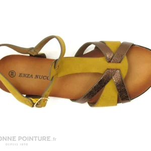 mode Enza Nucci C16A030-02 Tan – Jaune Bronze – Sandale 13