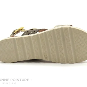 vente à bas prix Guttos Shoes BIA P105 – Taupe Cobra – Nu-pieds 21