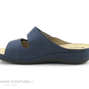 Inblu CONDIBES WD133F03 Bleu Marine – Mule Velcro Femme site pas cher 11