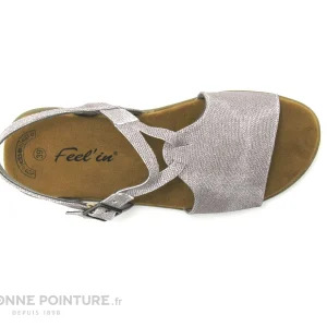 exclusivement disponibles Feel’In Feel In DIVOT Gris – Nu-pieds Femme 19