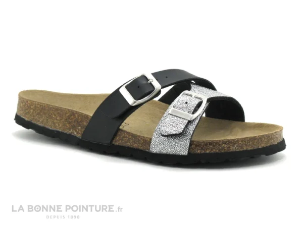 Vente Autenti By Penta Autenti 689156 Noir Argent – Mule Femme 1