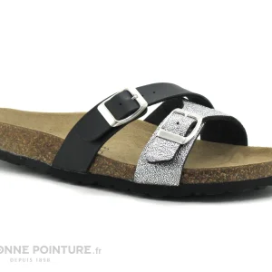 Vente Autenti By Penta Autenti 689156 Noir Argent – Mule Femme 17