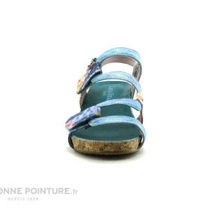 boutique Laura Vita BECLINDAO 209 – Turquoise – Nu-pieds Compense 11