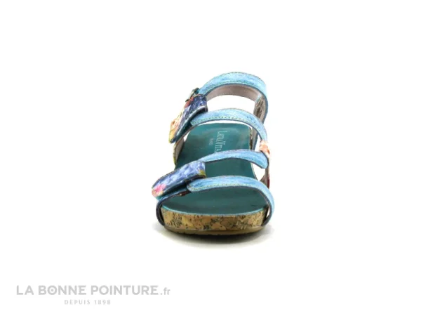 boutique Laura Vita BECLINDAO 209 – Turquoise – Nu-pieds Compense 3