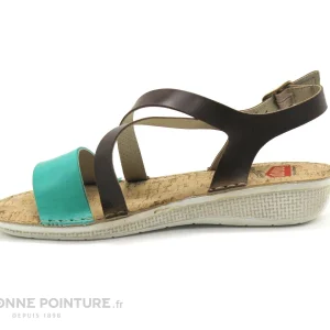 On Foot 40515 Verde Sandale Femme garantis authentique 13