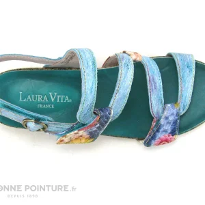 boutique Laura Vita BECLINDAO 209 – Turquoise – Nu-pieds Compense 19