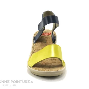 Dernières Nouveautés On Foot 60506 Amarillo Nu-pieds Compense 11