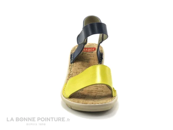 Dernières Nouveautés On Foot 60506 Amarillo Nu-pieds Compense 3