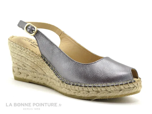 La Maison De L’Espadrille Maison Espadrille 950 Acier Cuir online boutique 1