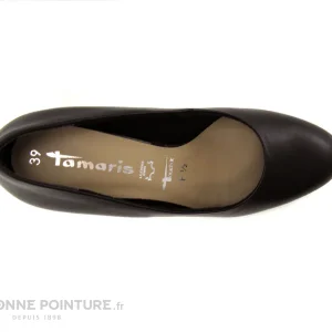 Tamaris 1-22414-25 – Escarpin Cuir Noir garantie de qualité 19