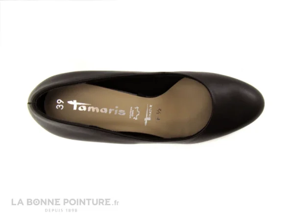 Tamaris 1-22414-25 – Escarpin Cuir Noir garantie de qualité 7