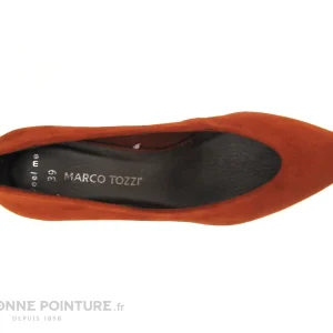 Marco Tozzi 2-22416-35 Brick – Escarpin Orange Brique marque pas cher en ligne 19