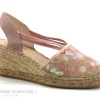 à prix d'occasion Fabiolas 307180 Rose – Sequins – Espadrille Compensee 25