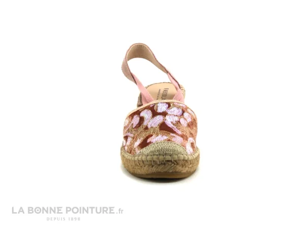 à prix d'occasion Fabiolas 307180 Rose – Sequins – Espadrille Compensee 3