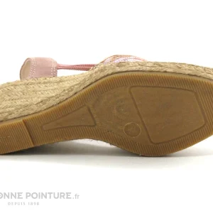 à prix d'occasion Fabiolas 307180 Rose – Sequins – Espadrille Compensee 21