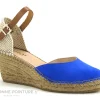 Prix très abordable Fabiolas 304700 – Bleu Electrique – Sandale Espadrille 23