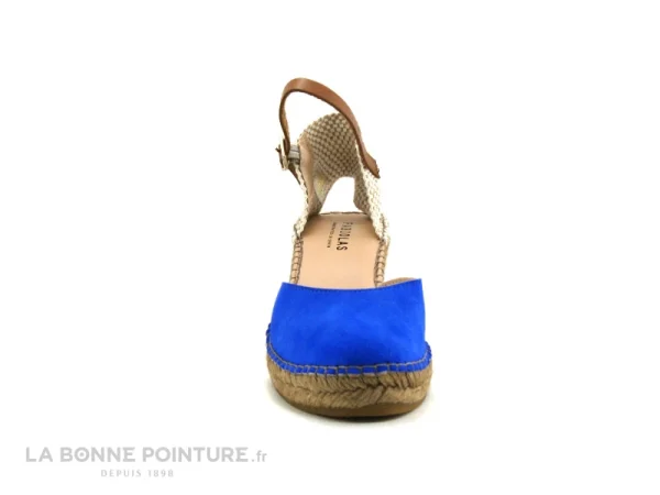 Prix très abordable Fabiolas 304700 – Bleu Electrique – Sandale Espadrille 3