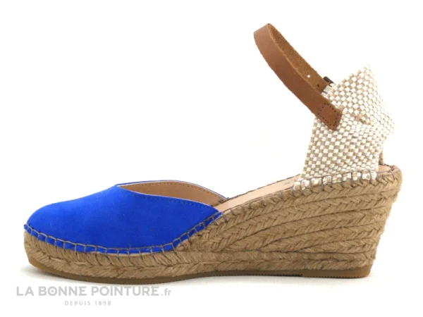 Prix très abordable Fabiolas 304700 – Bleu Electrique – Sandale Espadrille 4