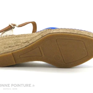 Prix très abordable Fabiolas 304700 – Bleu Electrique – Sandale Espadrille 21